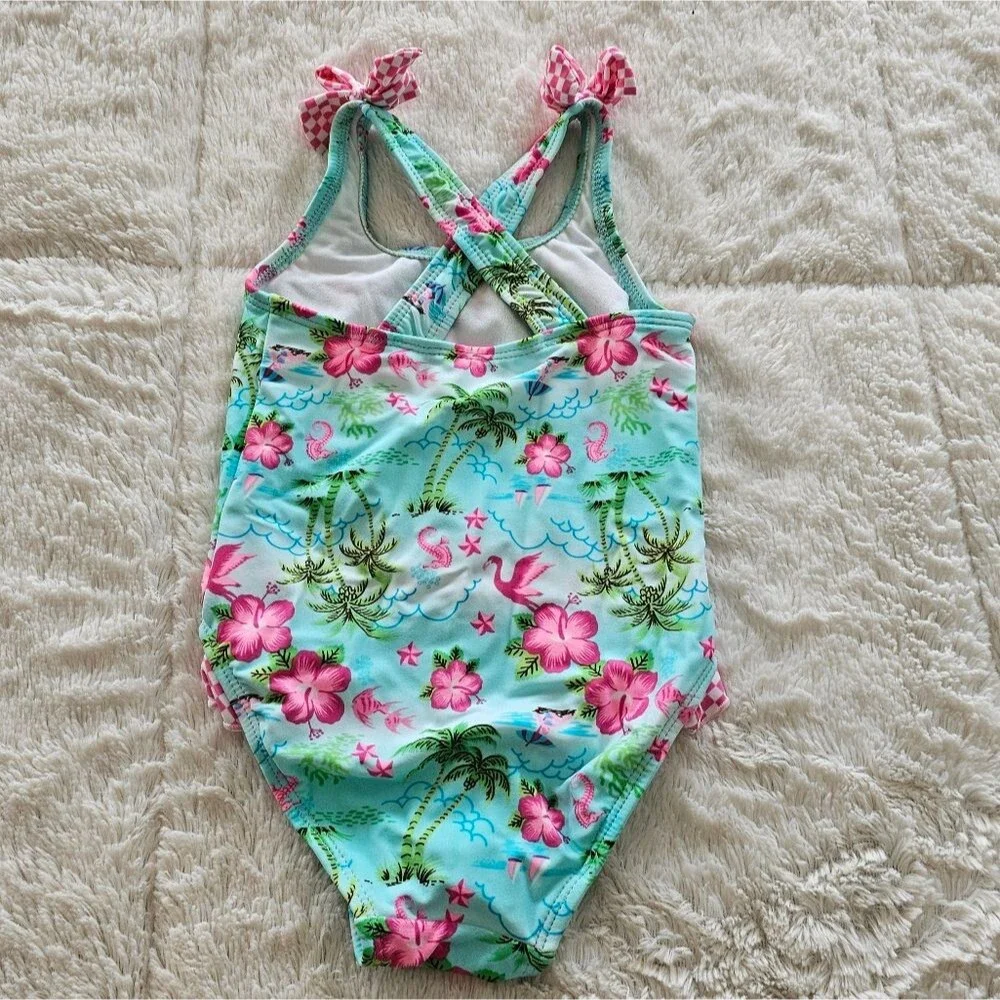 NEW Tropical Print Kids Swimwear Size 3T